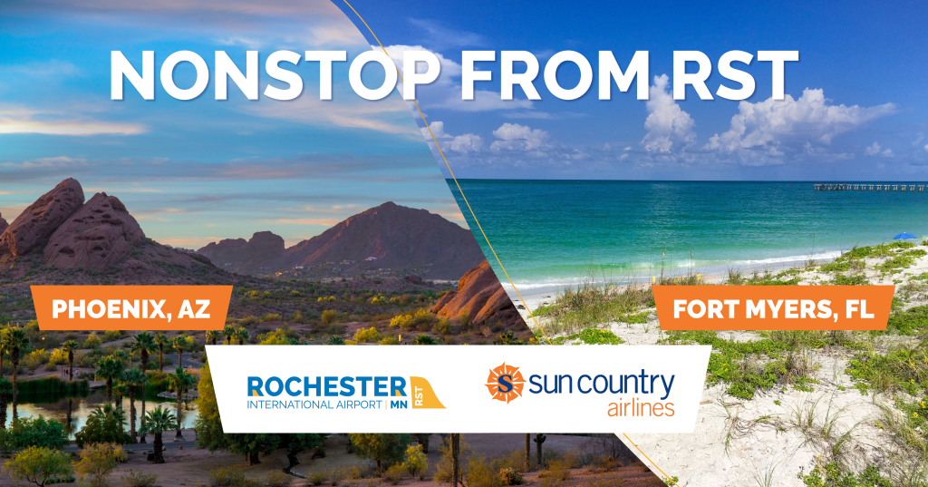 Sun Country Nonstop RST PHX RSW 