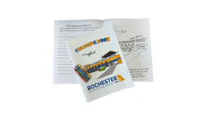 Free Children's Activity and Coloring Book at Rochester International Airport (RST)