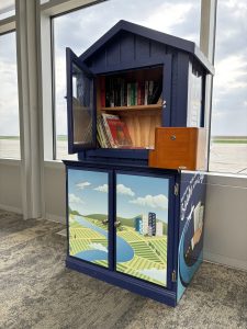 RST Mini-library filled with books