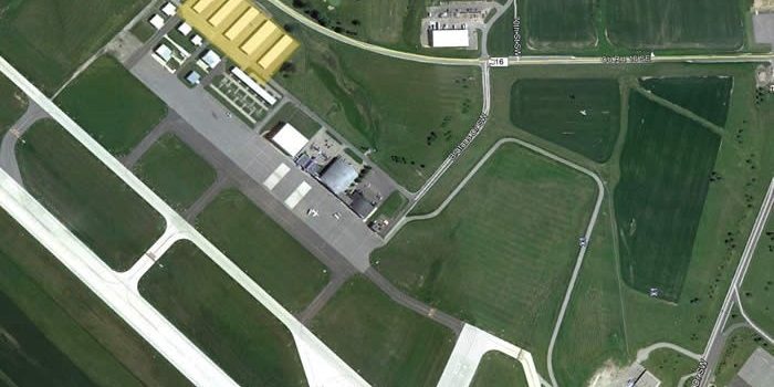 RST T-Hangars Aerial View